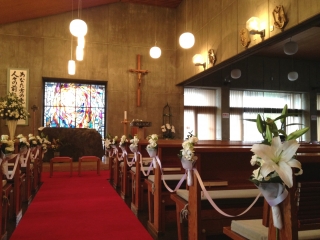 教会装花