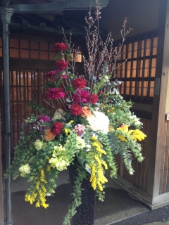 スタンド花