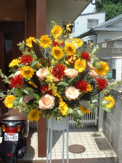 スタンド花画像